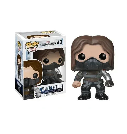 Funko Pop Avengers Winter Soldier-figuur - Onbedekt Gezicht #43
