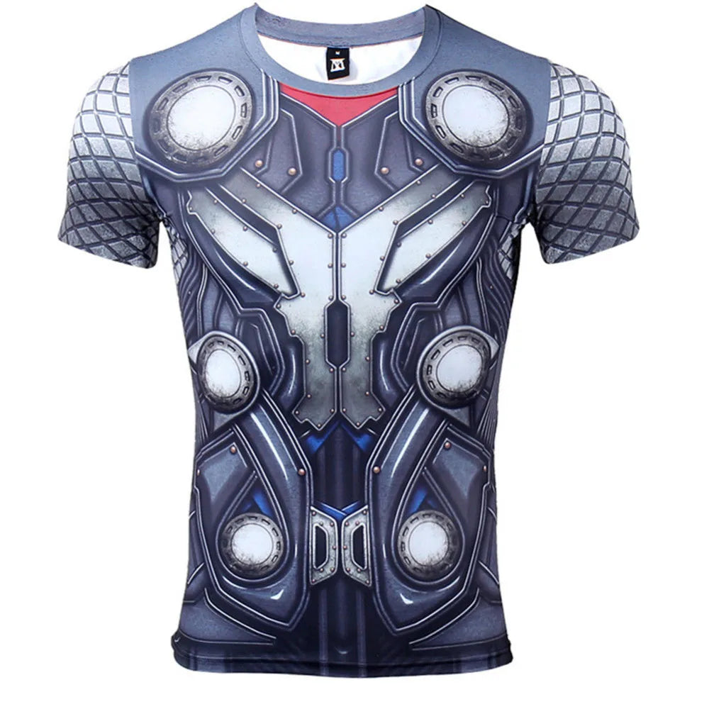 Avengers Thor 3D-T-shirt - Rood