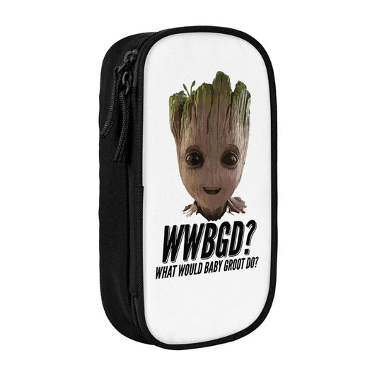Avengers Baby Groot etui - WWBGD realistisch portret
