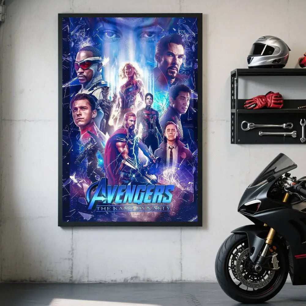 Avengers Doomsday-poster - Ontwerp Heroïsche Mars van het Team