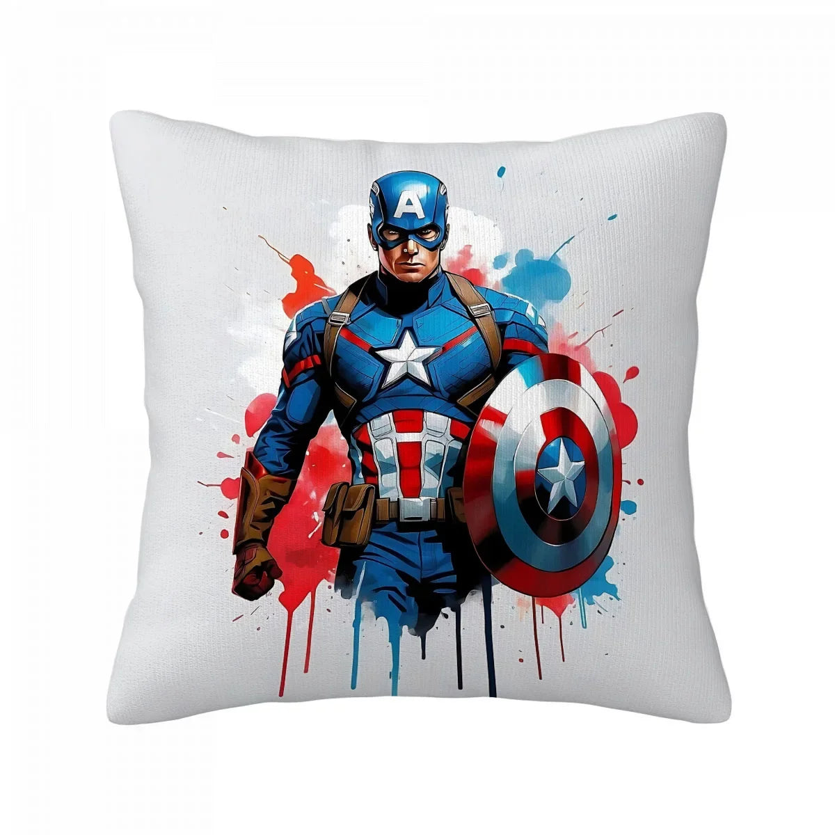 Captain America-kussenhoes - Verfspatten