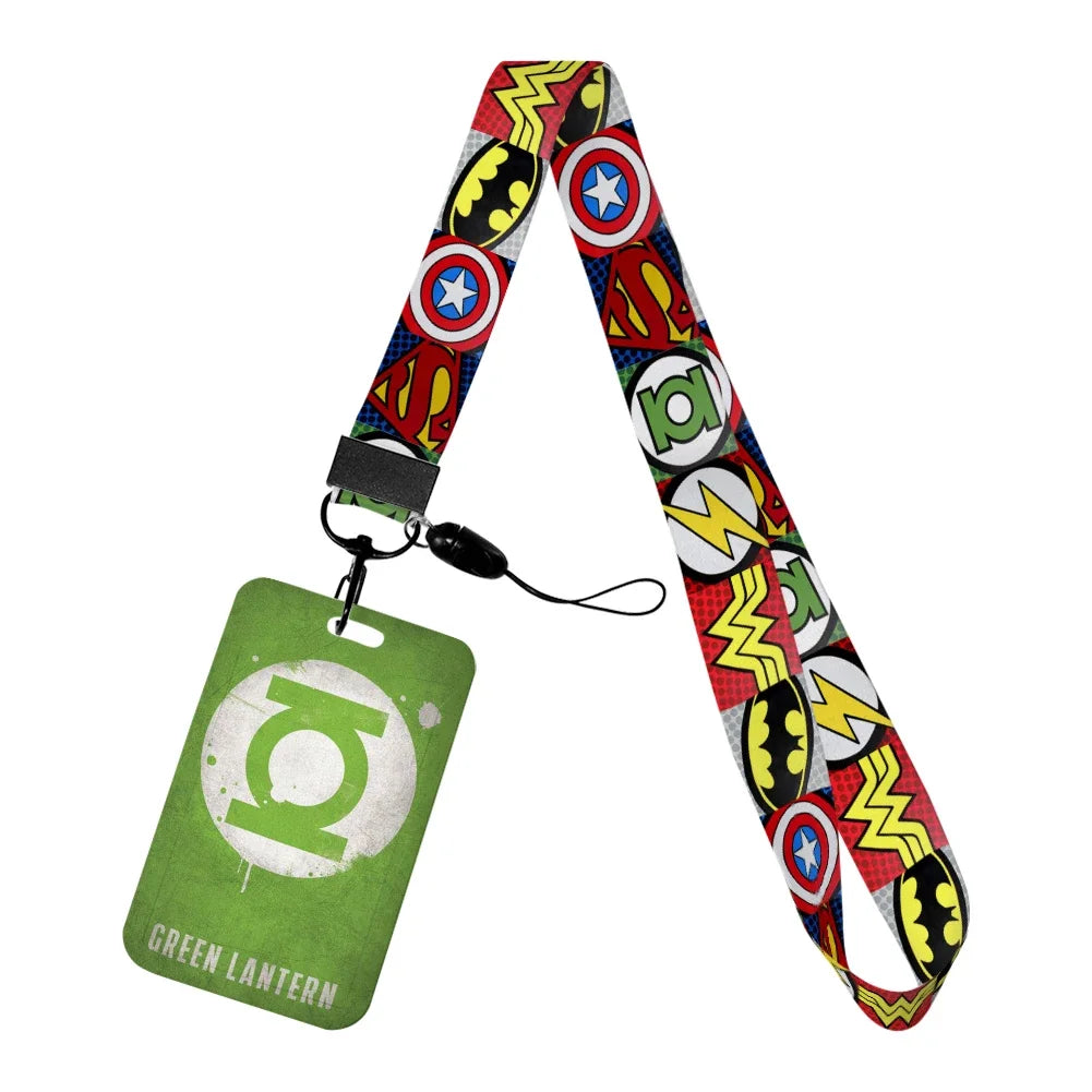 Green Lantern-badgehouder - Logo op groene achtergrond