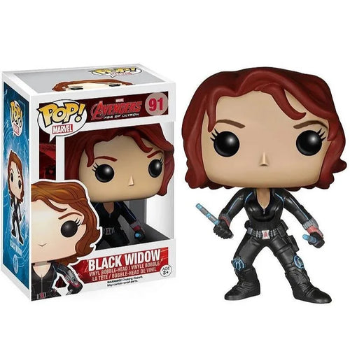 Funko Pop Avengers Black Widow-figuur - Standaard Age of Ultron #91