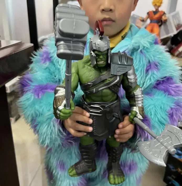 Avengers Thor Ragnarok-actiefiguur - Beweegbaar, met hamer en bijl, 30 cm