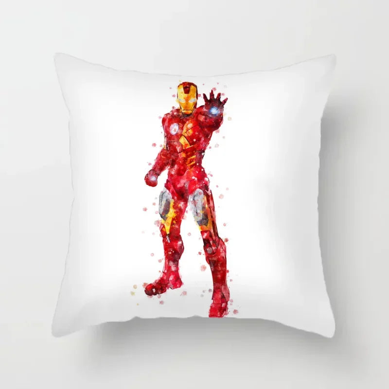 Kussenhoes Iron Man - Aquarel van repulsor