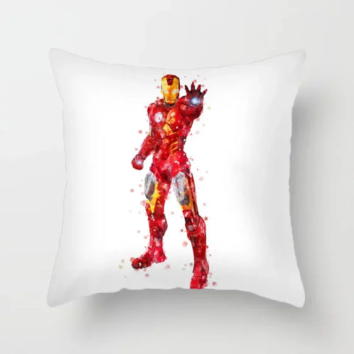 Kussenhoes Iron Man - Aquarel van repulsor