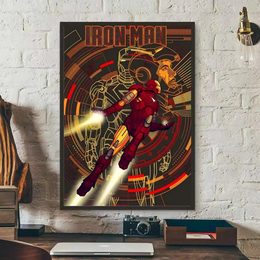 Puzzle Avengers Iron Man - 500 à 2000 pièces, décoration