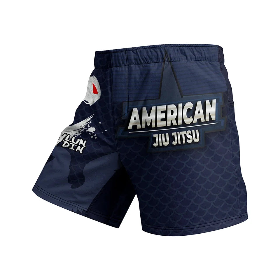 Jiu-jitsu-short Captain America - Schild en adelaar