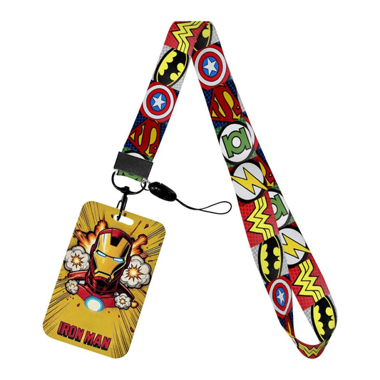 Iron Man-badgehouder - superheldenlanyard