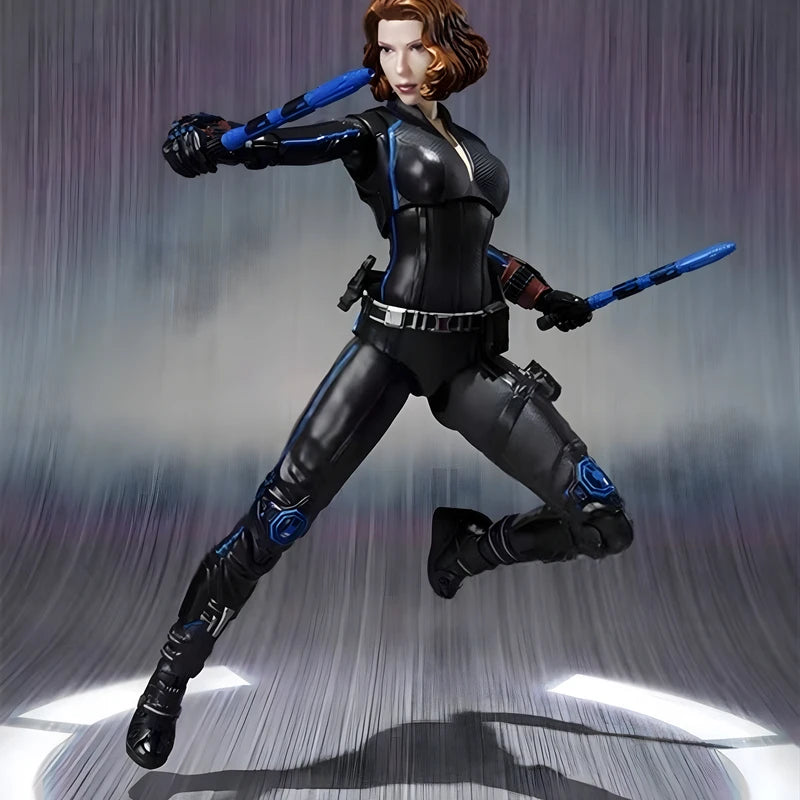 Marvel Legends Black Widow-figuurtje - realistisch lichtgevend pak