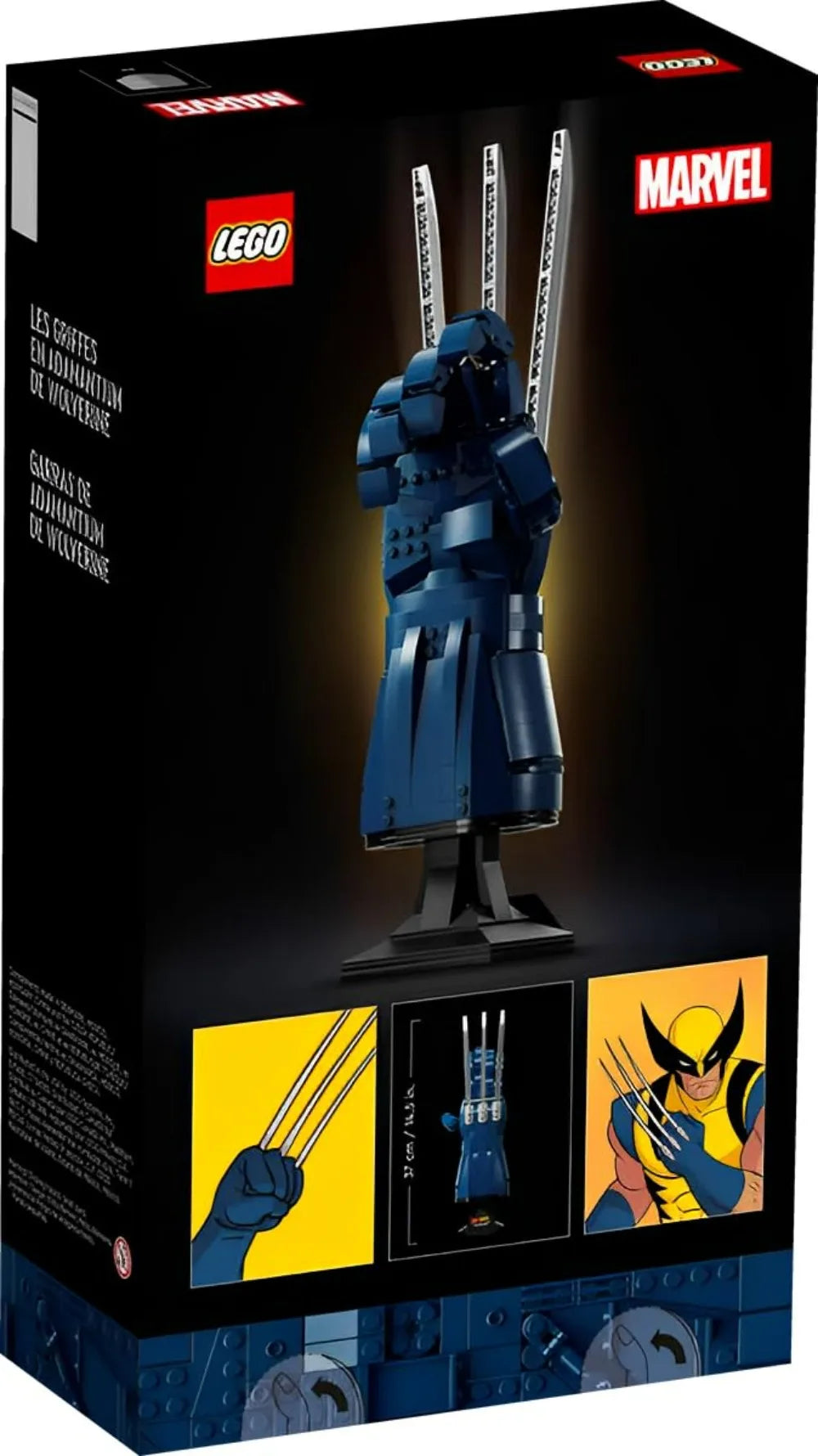 LEGO Marvel 76250 - Adamantiumklauwen van Wolverine uit X-Men '97, 596 onderdelen