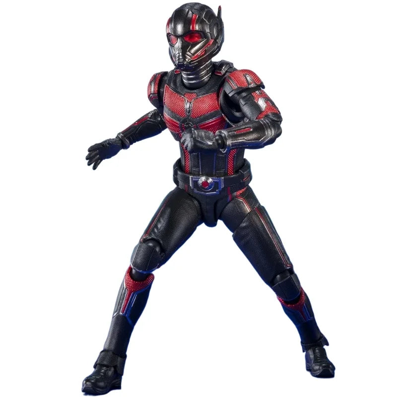 S.H.Figuarts Ant-Man-figuurtje - Bandai Quantumania, rood-zwart pak
