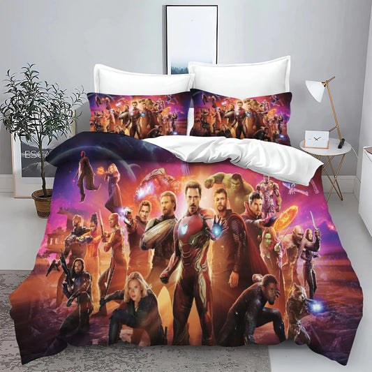 Dekbedovertrek Avengers - Infinity War Volledige Groep