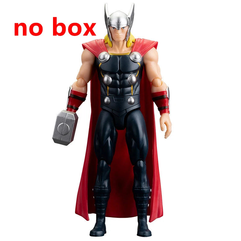 Coffret Avengers - Collection multi-personnages Iron Man Thor Hulk Spider-Man 18 cm