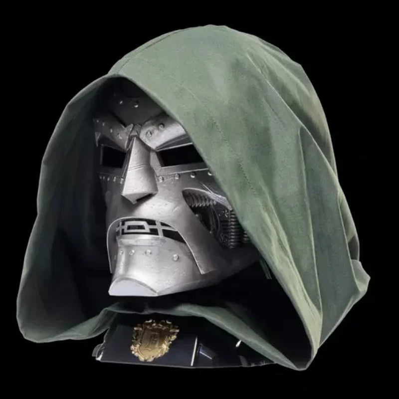 Doctor Doom-masker – zilverkleurige harshelm met cape