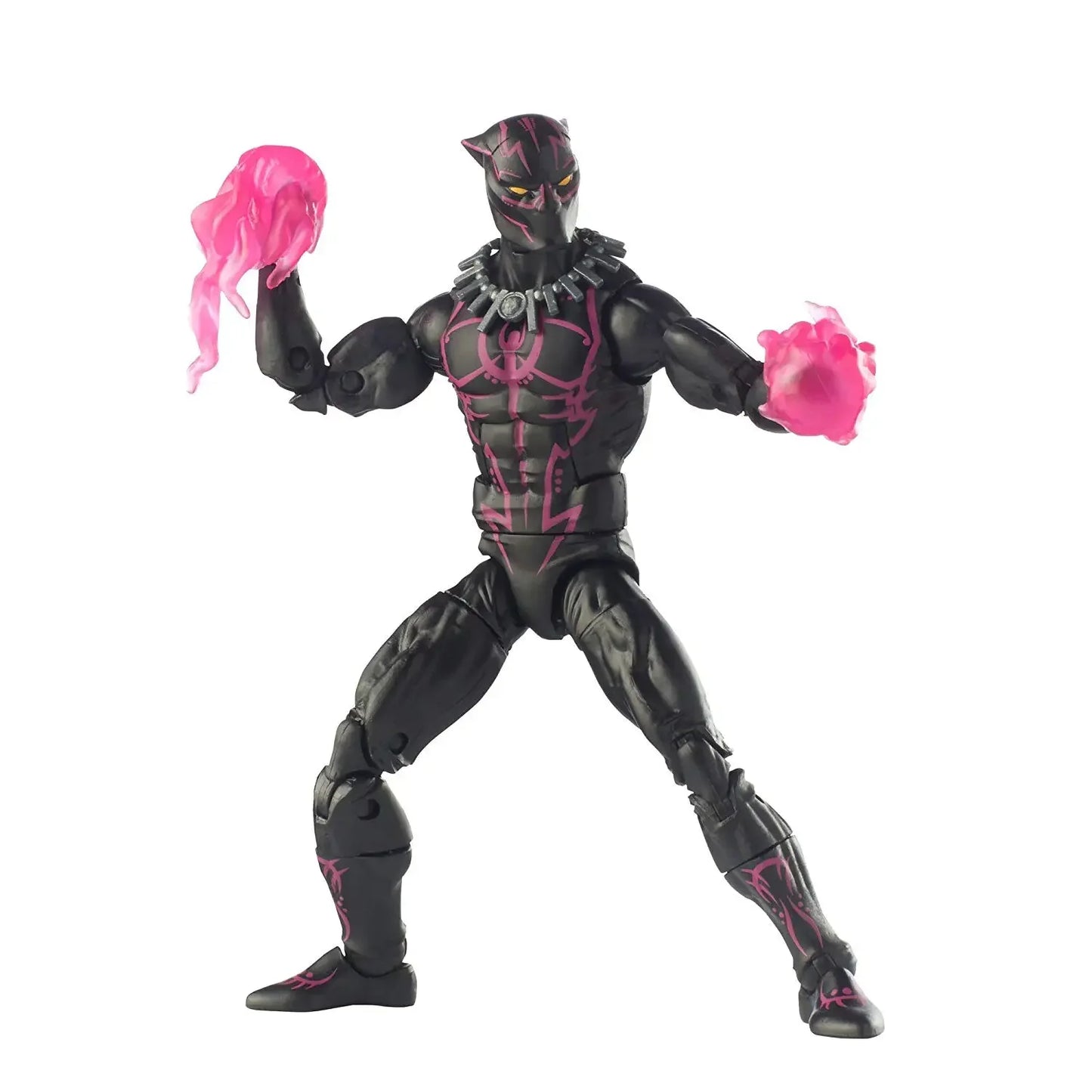 Marvel Legends Black Panther-figuurtje - vibraniumkostuum, roze effecten, 15 cm
