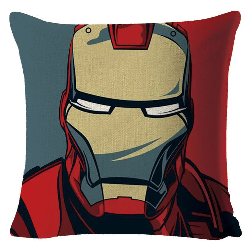 Kussenhoes Iron Man - Popartportret