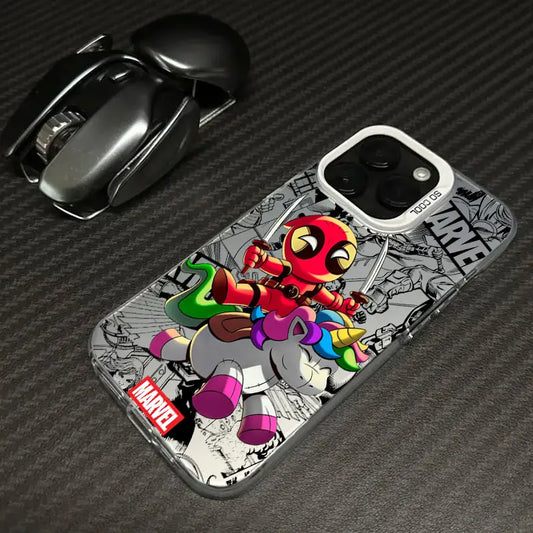 Xiaomi-hoesje Avengers Deadpool - chibi-eenhoorn uit de comics