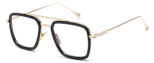 Avengers Iron Man-bril - Edith-stijl, transparante glazen