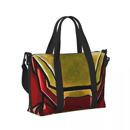 Iron Man-draagtas - Groot ontwerp met rood-gouden masker