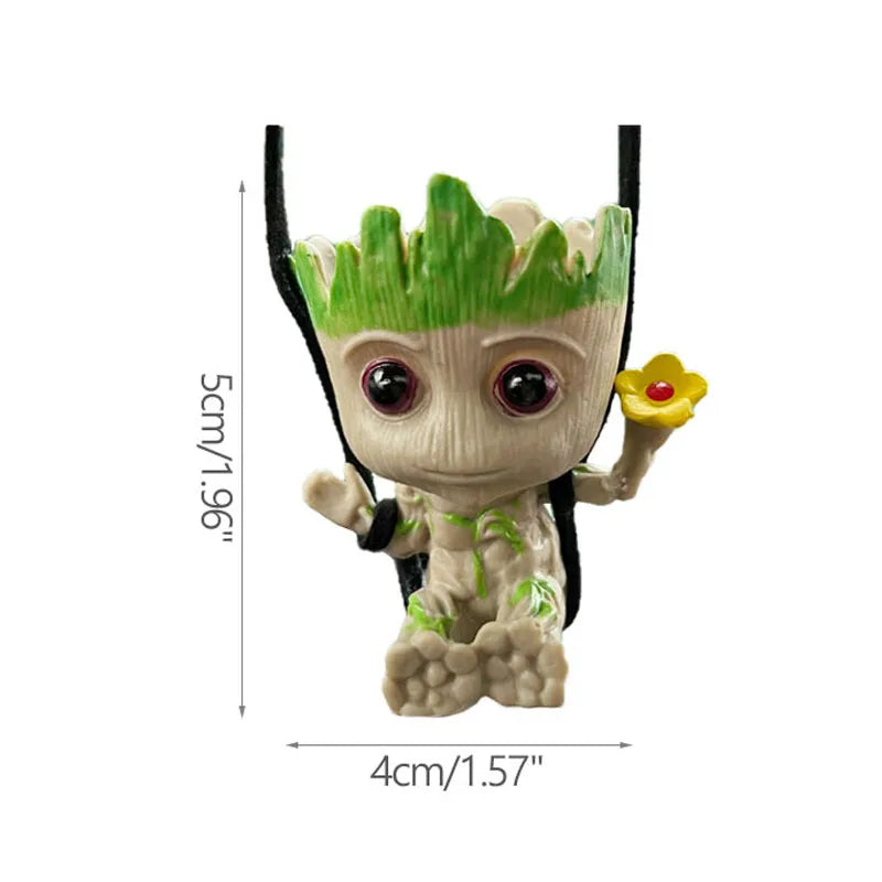 Porte-clés figurine Baby Groot 3D - Collection de costumes variés