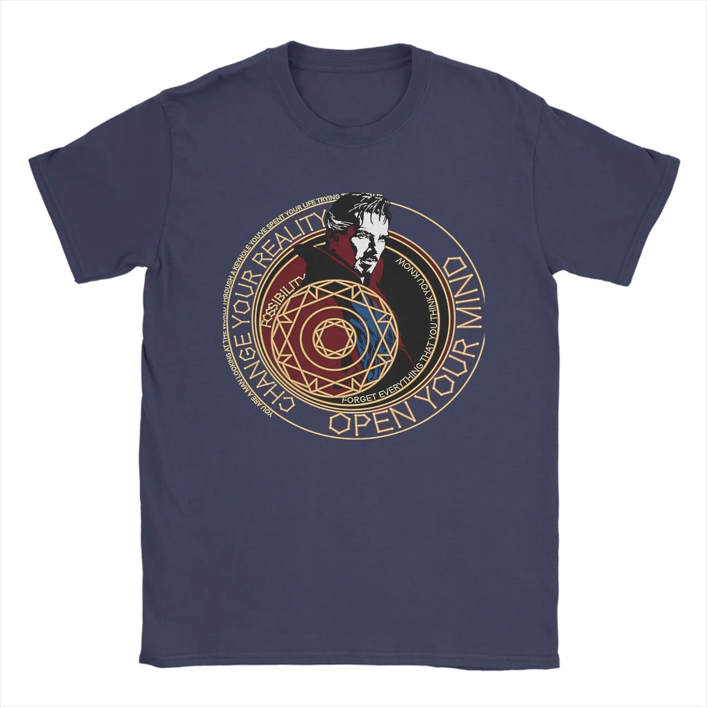T-shirt Doctor Strange - Cercle mystique « Change Your Reality » pour homme