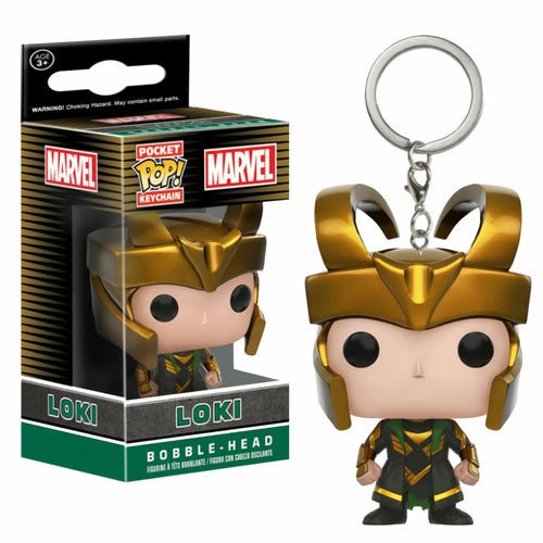 Sleutelhanger Loki - Doosfiguur Gouden Helm