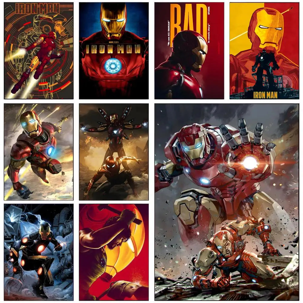 Iron Man-sticker - Zwevende Vlucht