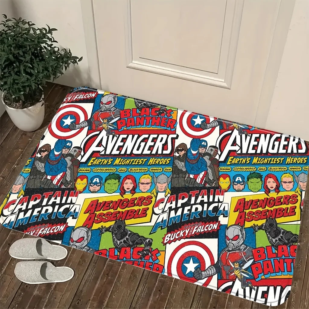 Avengers-stripcollagemat - Avengers Assemble met meerdere helden