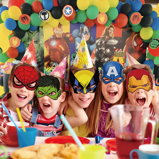 Avengers-maskers – set van 12 maskers