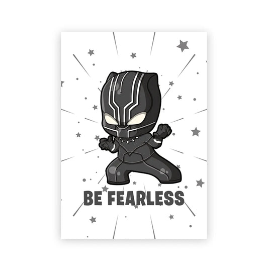 Chibi Black Panther-poster - Wees onbevreesd