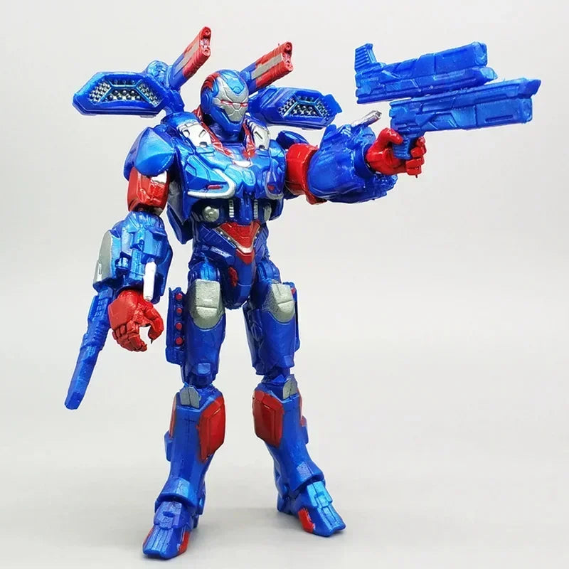 Figurine War Machine 3.75 pouces - Modèle Avengers articulé