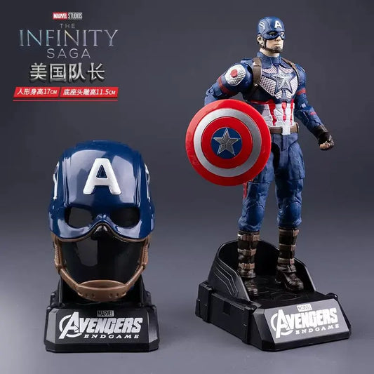 Captain America Endgame-figuurtje met helm - Avengers Collection