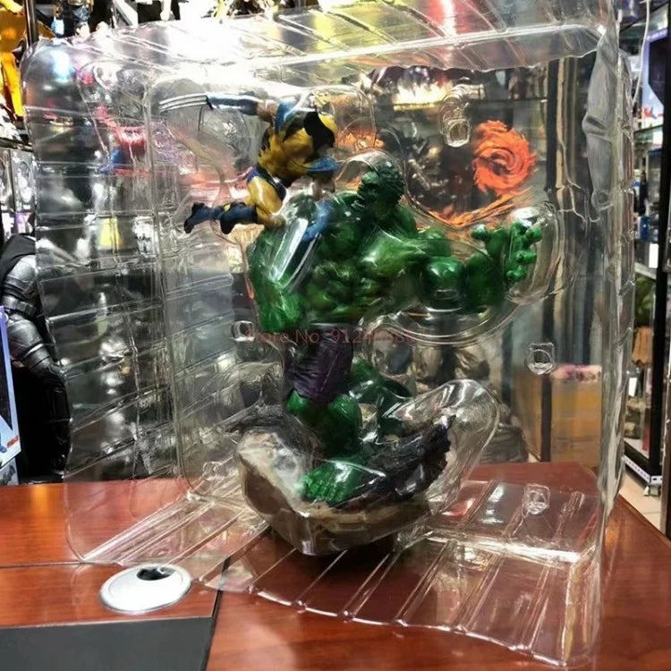 Hulk tegen Wolverine PVC-beeld - Collector-gevechtsscène