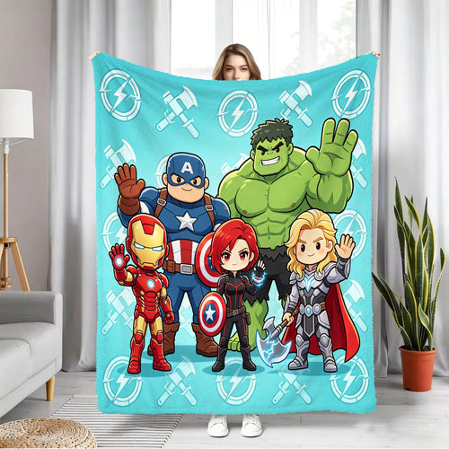 Fleeceplaid Avengers Chibi - Turkooizen team