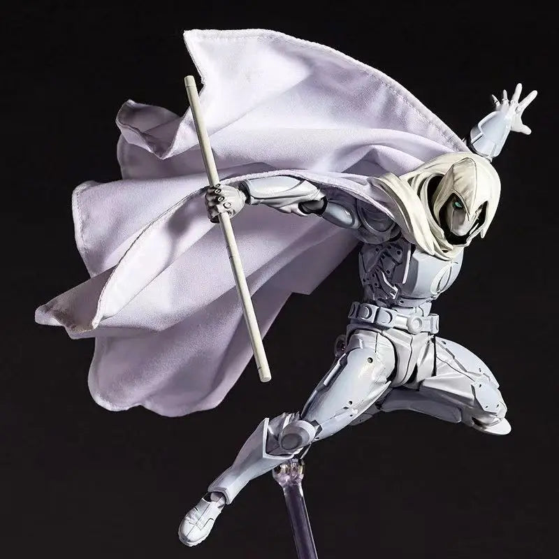 Moon Knight-figuurtje – wit pantser met cape
