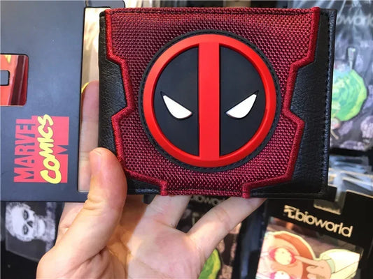 Avengers Deadpool-portemonnee - 3D-logo, set met meerdere maten