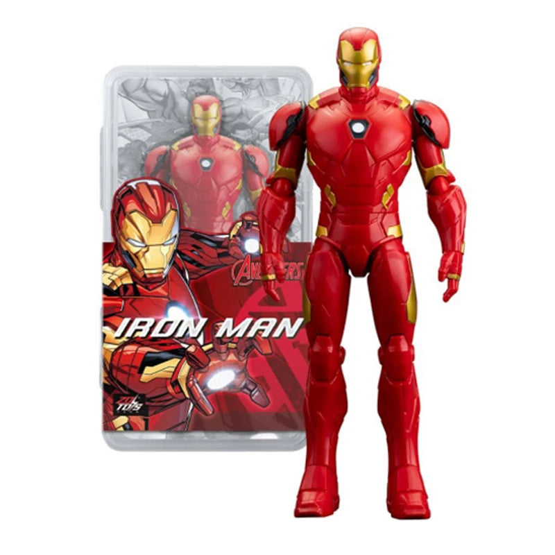 Coffret Avengers - Collection multi-personnages Iron Man Thor Hulk Spider-Man 18 cm