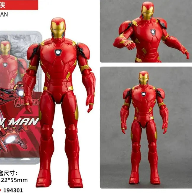 Iron Man-figuurtje - Rode en gouden uitrusting