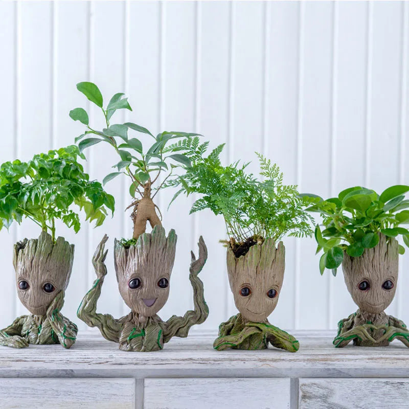 Baby Groot-plantenpot - Multifunctionele pennenhouder en opberger