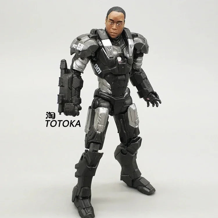 Figurine War Machine 3.75 pouces - Modèle Avengers articulé