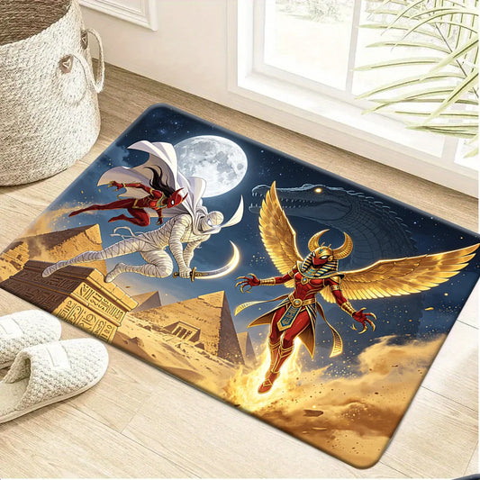 Avengers Moon Knight-mat - Egyptische decoratie met gevleugelde god