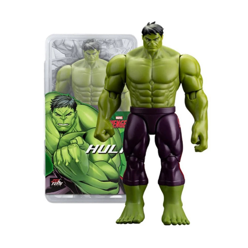 Coffret Avengers - Collection multi-personnages Iron Man Thor Hulk Spider-Man 18 cm