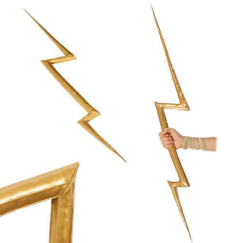 Thor-bliksemschicht – gouden cosplayaccessoire