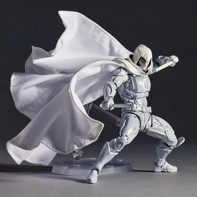 Moon Knight-figuurtje – wit pantser met cape