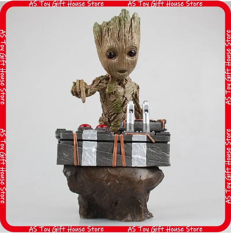Hot Toys Baby Groot-beeld – pvc met ontstekingsknop