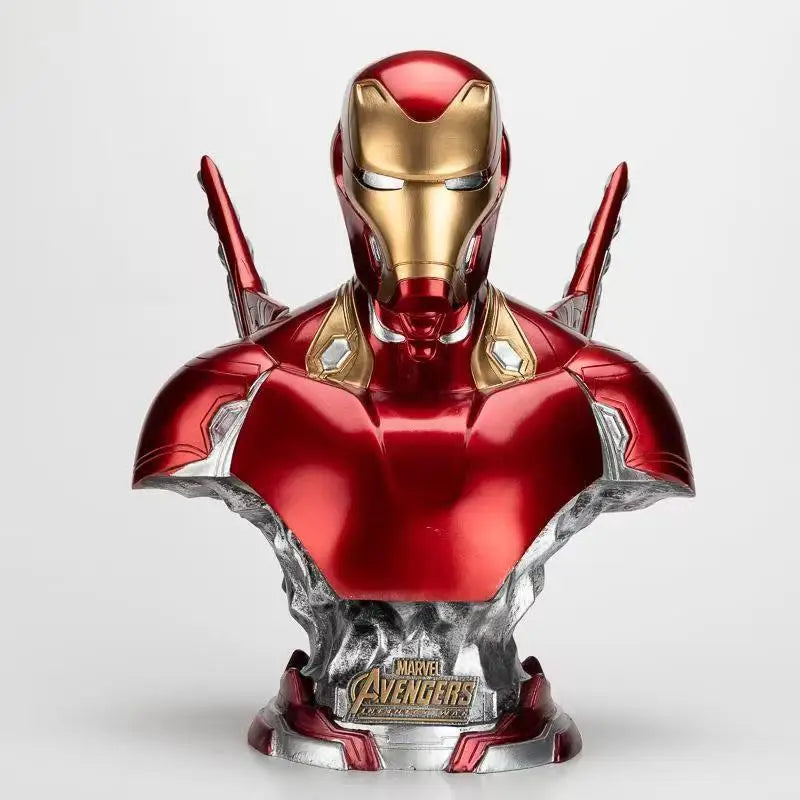Lichtgevende Iron Man MK85-harsbuste - Nano-vinnen