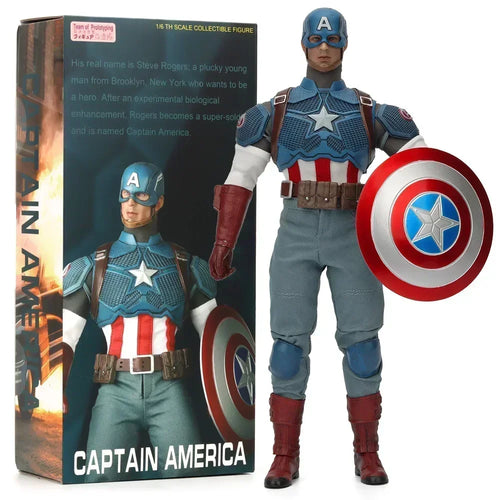 Figurine Avengers Captain America - Klassiek Schild 1/6