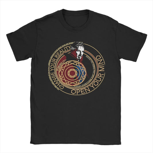 T-shirt Doctor Strange - Cercle mystique « Change Your Reality » pour homme