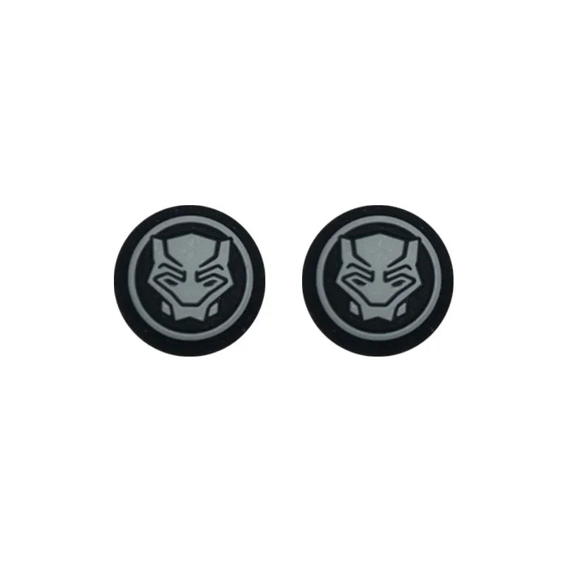 Black Panther-controllergrip - Zwart-grijze duo